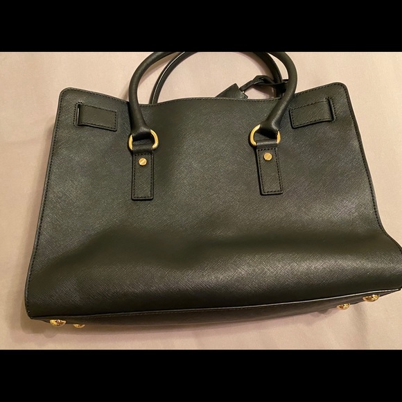 Michael Kors Leather Large Hamilton Handbag Bag MK - Picture 11 of 12